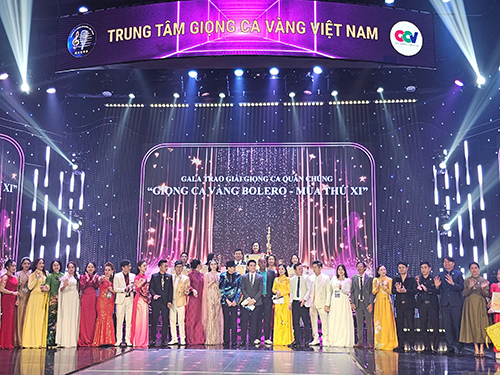 Chung kết xếp hạng Giọng ca Vàng mùa XI diễn ra thành công tốt đẹp